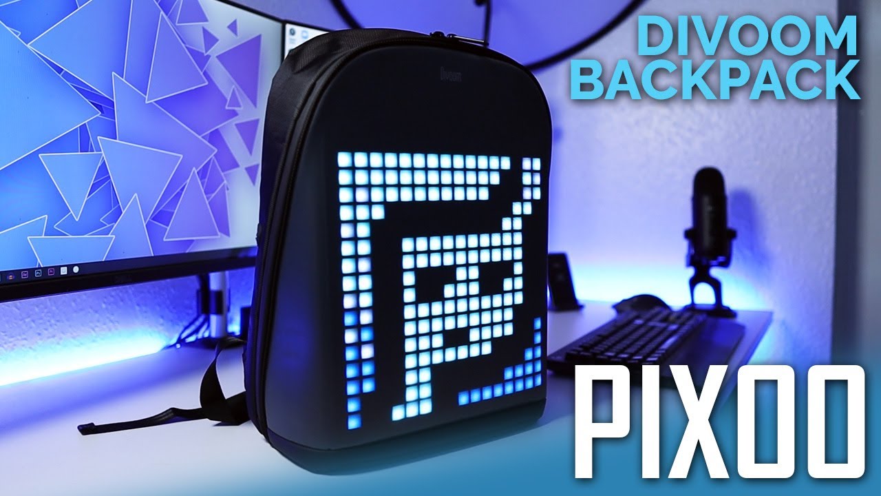 Divoom Pixoo - Pixel Art Backpack Review 