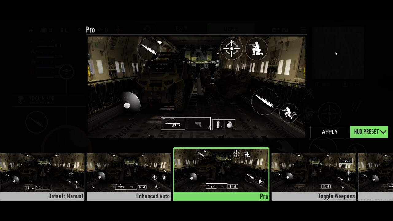 How to Set Up 4 Fingers HUD in COD Warzone Mobile - Change HUD Preset