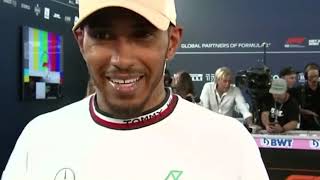 Lewis Hamilton Post Qualifying Interview singapore Grand Prix #f1 #lewishamilton
