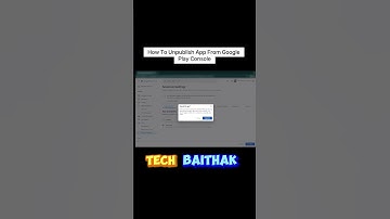 How to Unpublish App from Google Play Console  #mobiledeveloper  #googleplaystore #programming