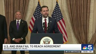 U.S. and Iran fail to reach agreement after 21 hours of talks