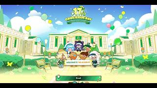 17th Cookie Run Day: Grand Cookie Academy (Enroll, Major Test, Campus Tour, Map, Take Course)