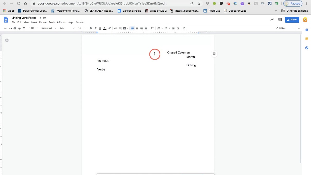 Linking Verb Rap Song YouTube