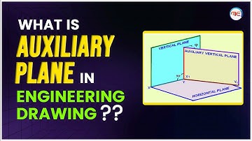 Auxiliary Planes in Engineering Drawing | Auxiliary Projection of Planes| Inclined/Vertical Plane