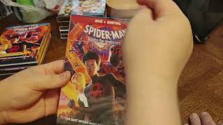 Spider-Man Across The Spider-Verse Dvd Unboxing