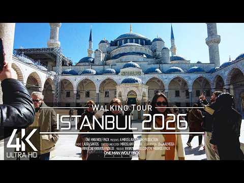 【4K 60fps】🇹🇷 VIRTUAL WALKING TOUR: 🚶 «Istanbul - Turkey 2026» 🎧 ORIGINAL SOUNDS 🚫NO COMMENT📺ASMR UHD