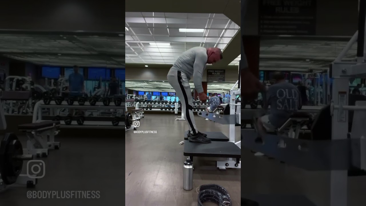 Try doing your stiff legs on the belt squat machine using the cable row handle