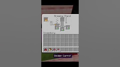 how to craft invisibility potion in Minecraft #shorts #like #minecraftshorts #subscribe #comment