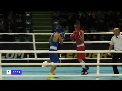 Georgia Youth Boxing15-11-2019(56kg)RED Khaial GARABAGHLI - Gardabani VS Aram KHRIKYAN - Akhalkalaki