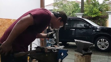 How I forge full-tang knife (part 2)