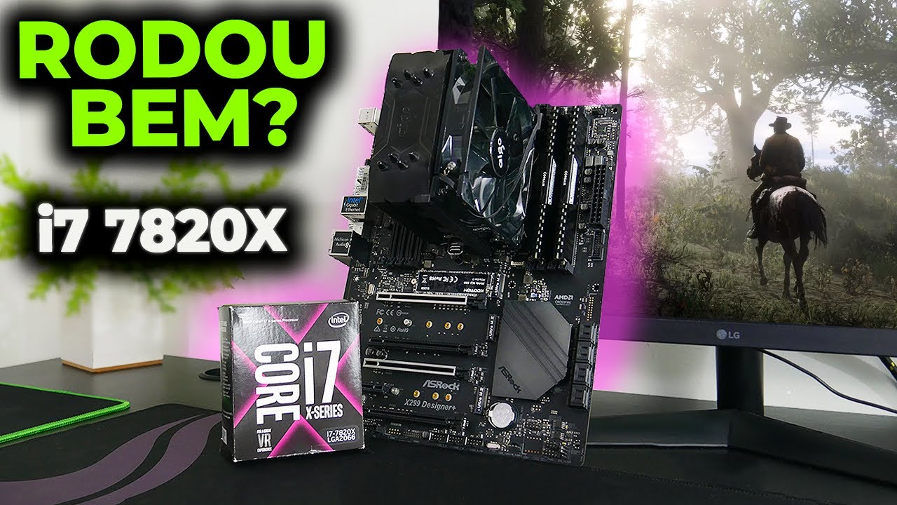 X299 KIT IN GAMES! TESTING THE CORE I7 7820X IN CURRENT GAMES