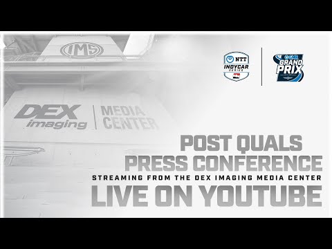 NTT INDYCAR SERIES Post Qualifying Press Conference