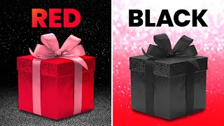 Choose Your Gift! 🎁 RED vs BLACK ❤️🖤