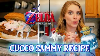 Lon Lon Ranch Crispy Cucco Sammy Recipe [Ocarina of Time Inspired Food]