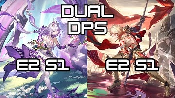 NEW UPDATE! E2S1 Castorice and E2S1 Mydei Dual DPS Showcase 3.2 MOC 12 - Honkai: Star Rail