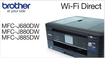 Connect to MFCJ880DW with Wi-Fi Direct