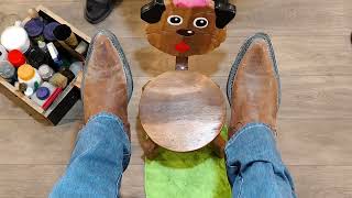 TIME TO RELAX!!  EXTREMELY Satisfying Shoe Shine Ever!!! #asmr #satisfying #restoration
