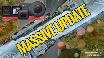 Insta360 One R Firmware Update with NEW SHOTS LAB EFFECTS