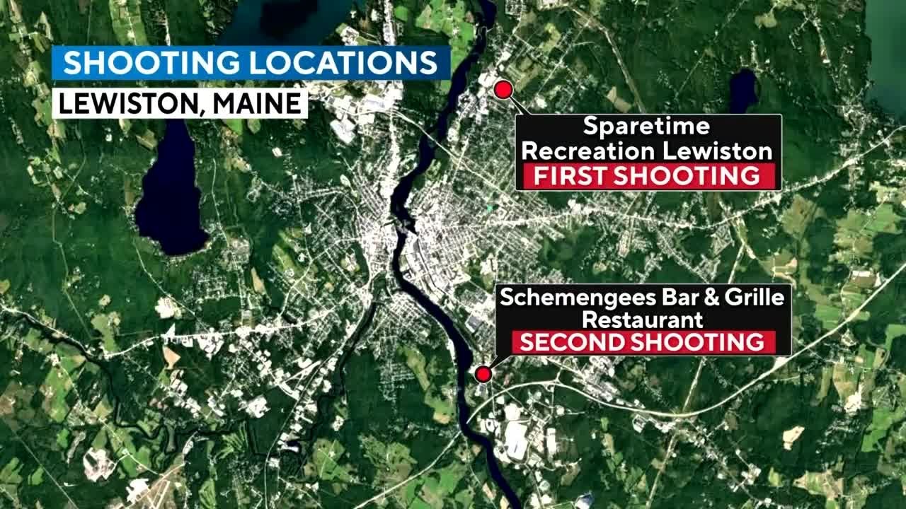 Coast Guard searches by boat as Maine shooting suspect remains at large