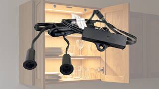 Cabinet Light Sensor Switch: Double headDual-Function (Door Sensor & Hand Sweep Sensor) DC12V/24V60W