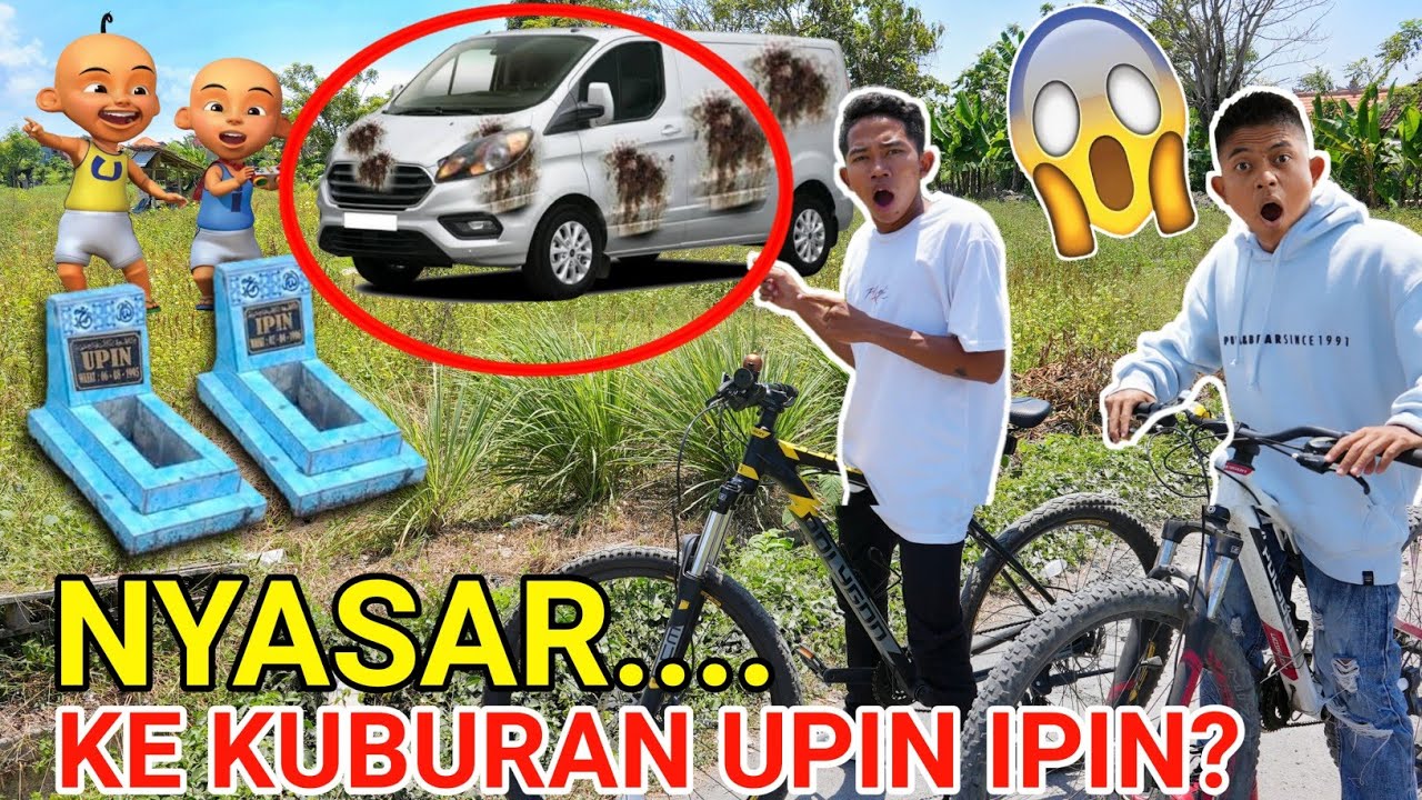 GAWAT! NGIKUTIN MOBIL VAN BALIK KAMPUNG MALAH NYASAR KEKUBUR4N UPIN DAN IPIN?😱 | Mikael TubeHD