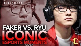 ICONIC Esports Moments: Faker vs. Ryu - SKT T1 K vs. KT B, HOT6iX 2013 Summer Finals (LoL)