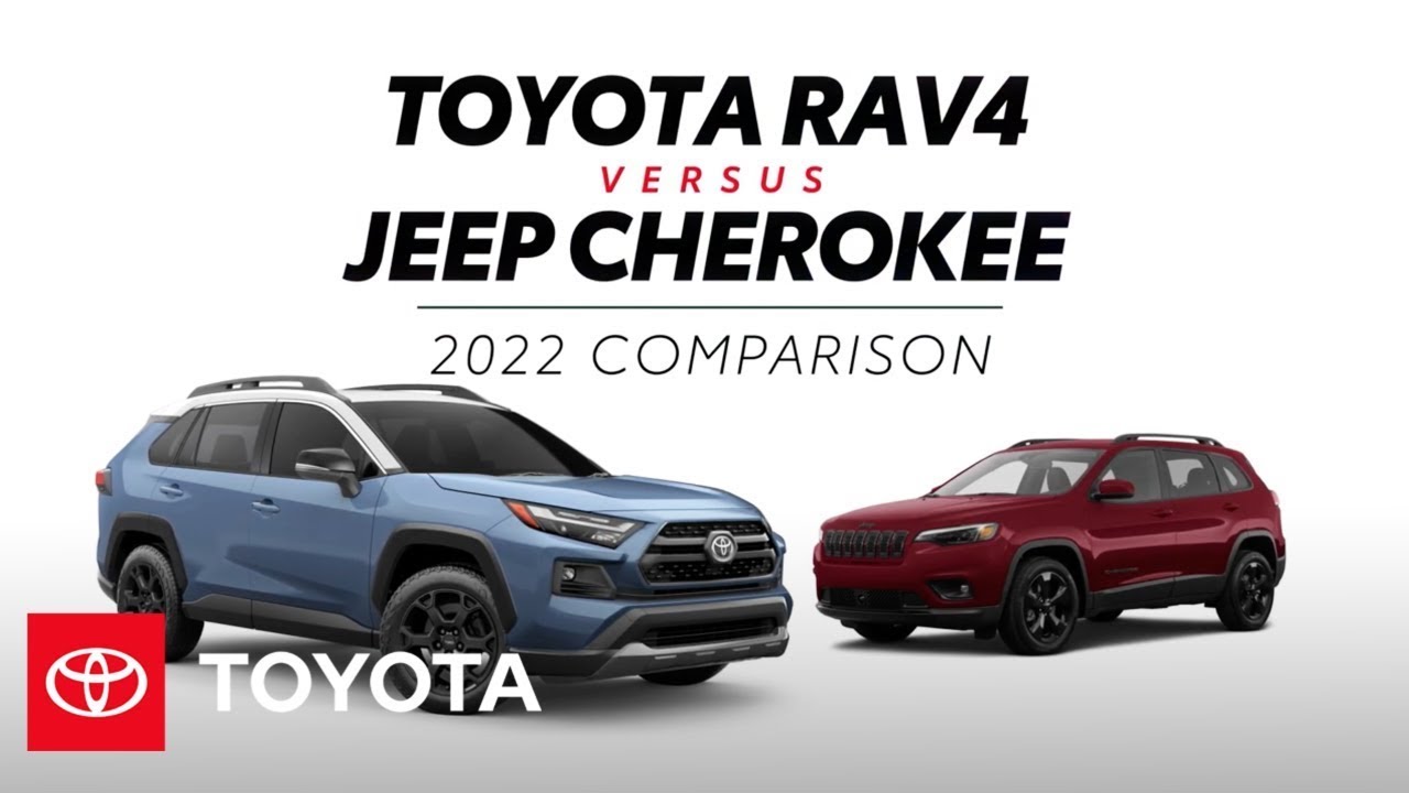 2022 Toyota RAV4 vs 2022 Jeep Cherokee | Toyota - YouTube