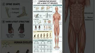 Ape vs man | Distinguish between apes and man | #evolution #humanevolution  #shorts #viral