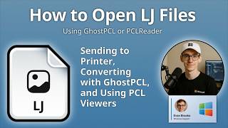 How to Open LJ Files (HP LaserJet Graphic)