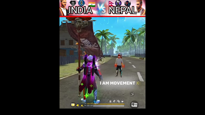 India 🇮🇳 Vs🇳🇵Nepal Fight🗿☠️#ffshorts#freefire
