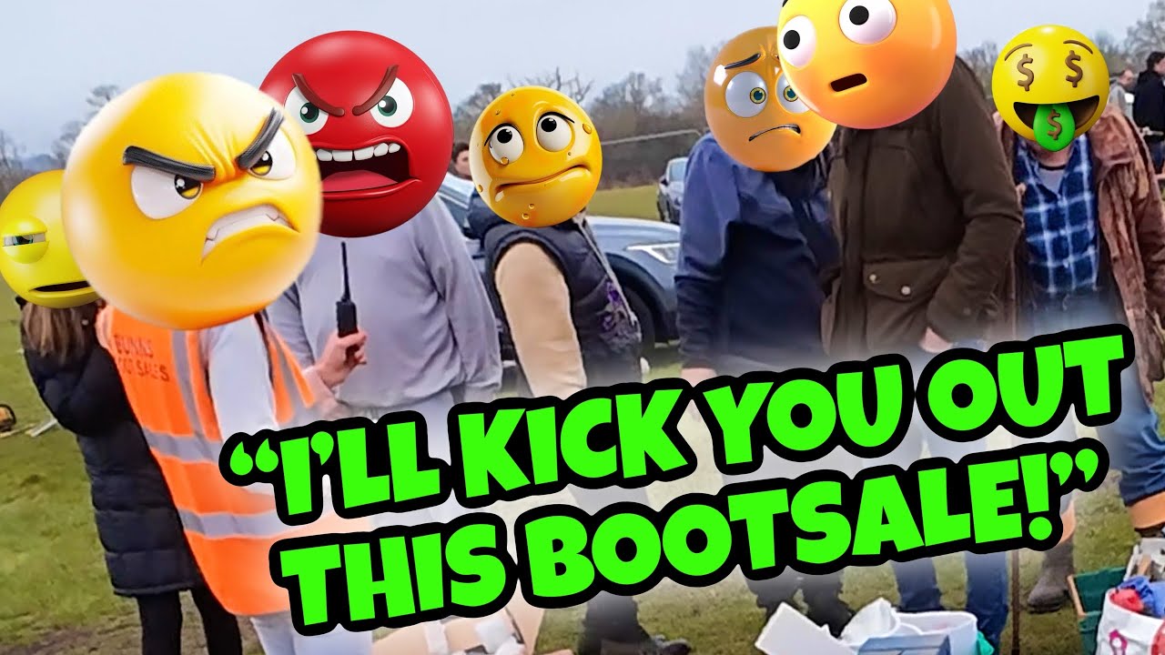 Car Boot Sale Boss Wants This ANNOYING Buyer KICKED OUT!