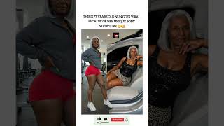 77-Year-Old Woman Goes Viral Because of Her Unique Body Structure #shorts #viral #news