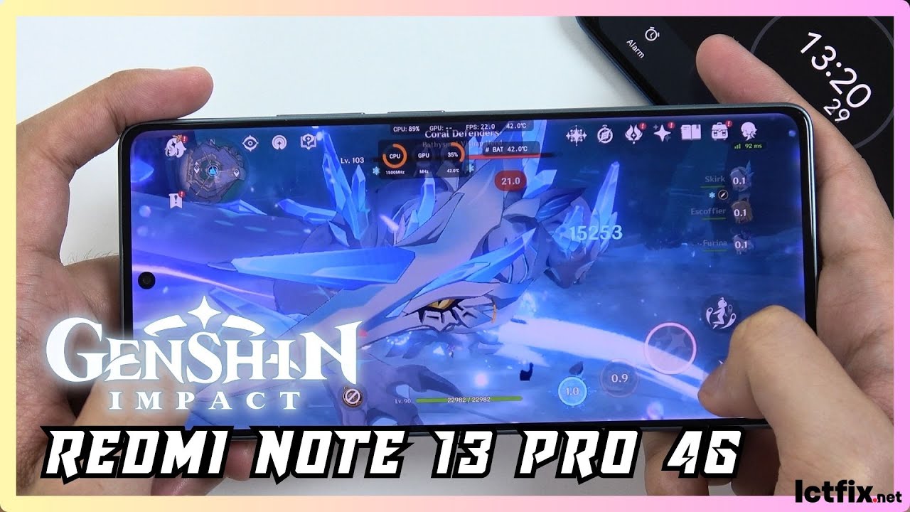 Redmi Note 13 Pro 4G Genshin Impact Gaming Test | Helio G99 Ultra Performance