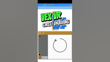VEX VR Circle Drawing. Online Camp is Happening #robotics #stem #vexiq #summercamp #coding