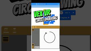 VEX VR Circle Drawing. Online Camp is Happening #robotics #stem #vexiq #summercamp #coding