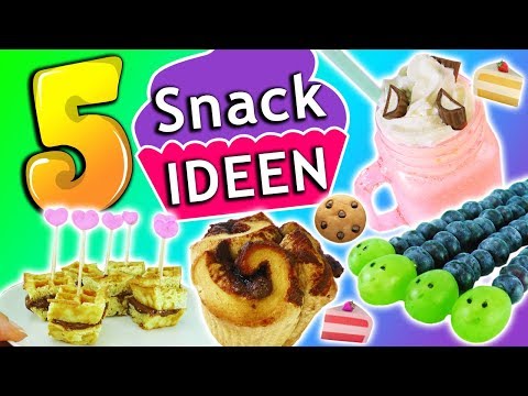 Video: 5 Einfache Canapé-Rezepte Für Kinder Und Erwachsene