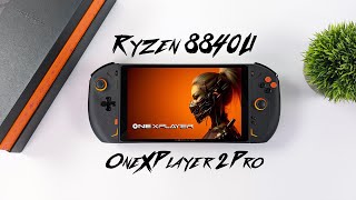 The New 8840U ONEXPLAYER 2 Pro First Look! Big Screen Power In The Palms Of You Hands! screenshot 5