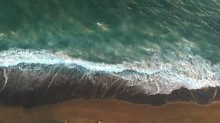 RELAX Delicate sea waves on the sand music of the sea