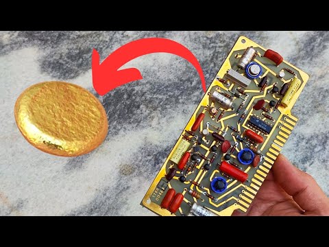بدون اسید در عرض چهار ساعت طلا۲۴عیار استخراج کن