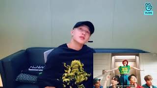 bang chan reaction to nct ten-paint me naked