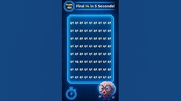 Find the Odd Number Challenge 🔢 | Can You Spot It Fast?