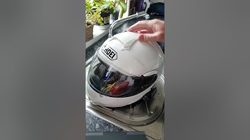 Shoei Neotec Top Vent removal