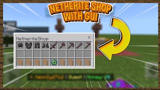 Netherite Shop || Plugin pocketmine