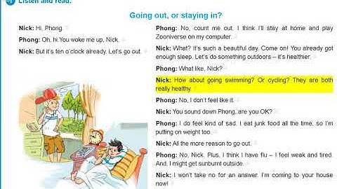 Tiếng Anh 7_ Unit 2: Health (Getting started)