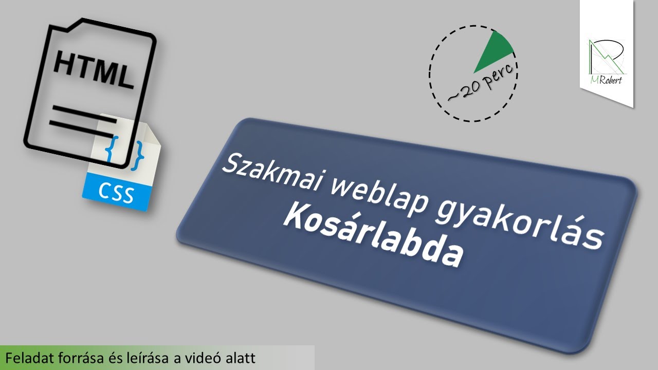 Weblap gyakorlás: Kosárlabda [HTML + CSS]
