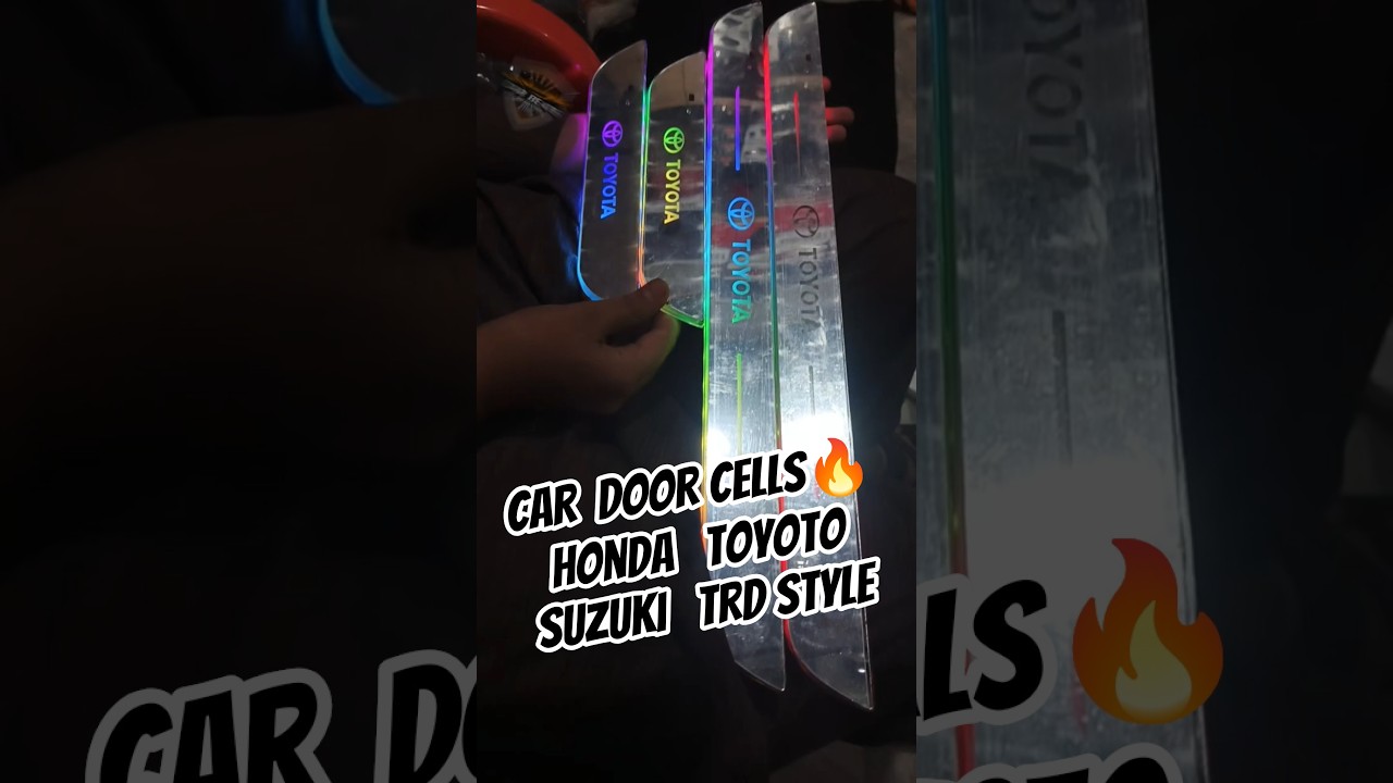 Car Door Sills TRD Sports Style