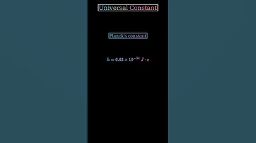 Universal Constants #viralshort #akashclasses