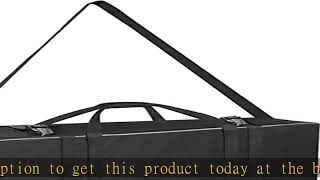 LimoStudio 42 x 17 x 10 inch Photo Studio Equipment Large Carrying Case Bag with Strap for Light St