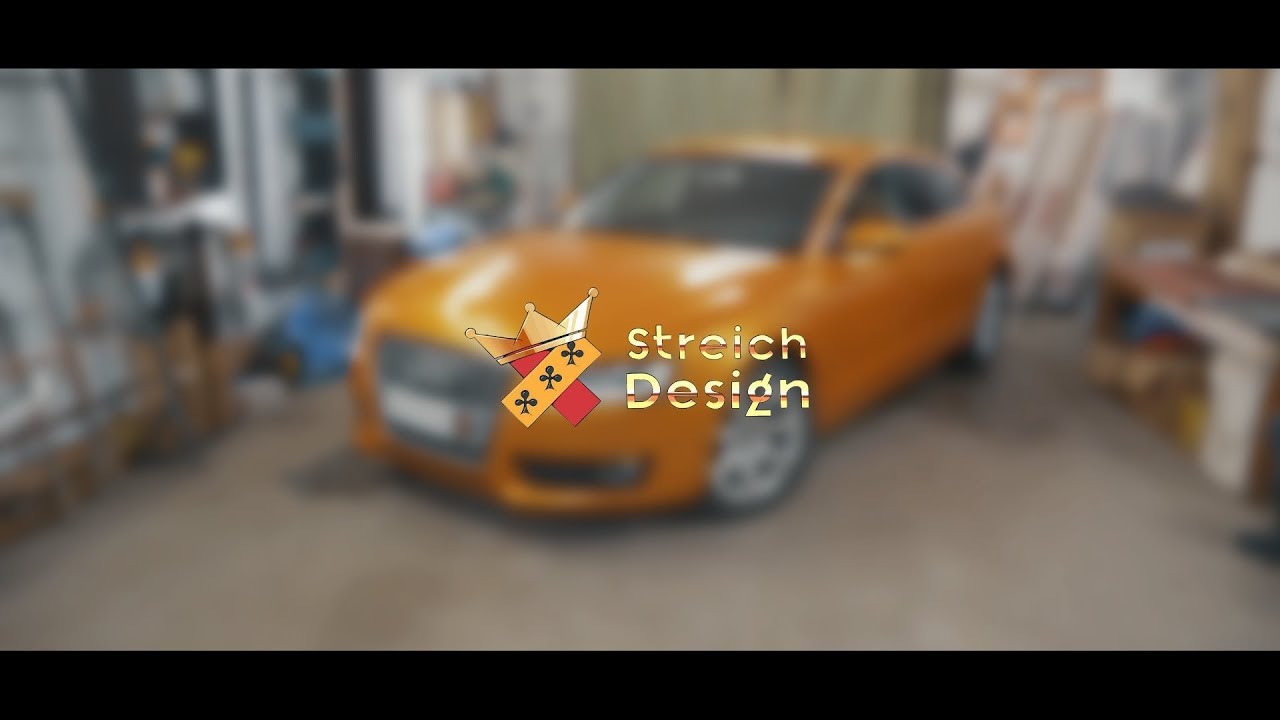 Audi A5 Hexis Skintac Orange | Streich Design