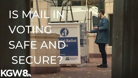 Is mail in voting safe and secure? Oregon’s Republican Secretary of State weighs in